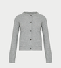 MM6 Maison Margiela Fitted Cardigan - Grey - Thumbnail 1