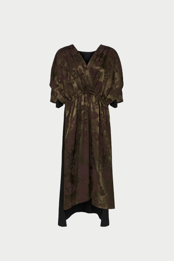 MM6 Maison Margiela Jacquard Midi Dress