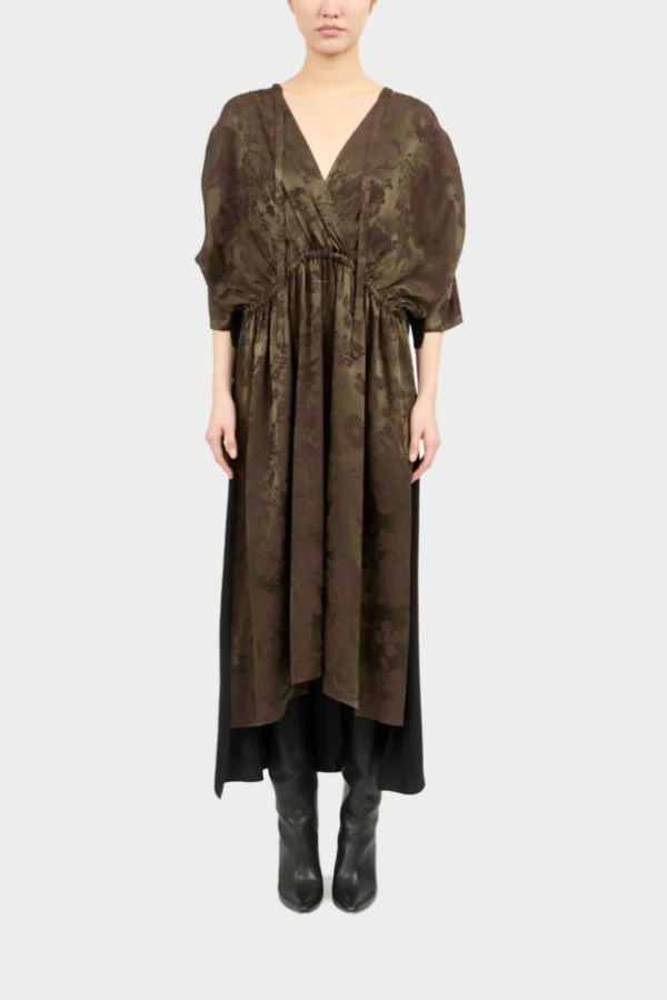 MM6 Maison Margiela Jacquard Midi Dress