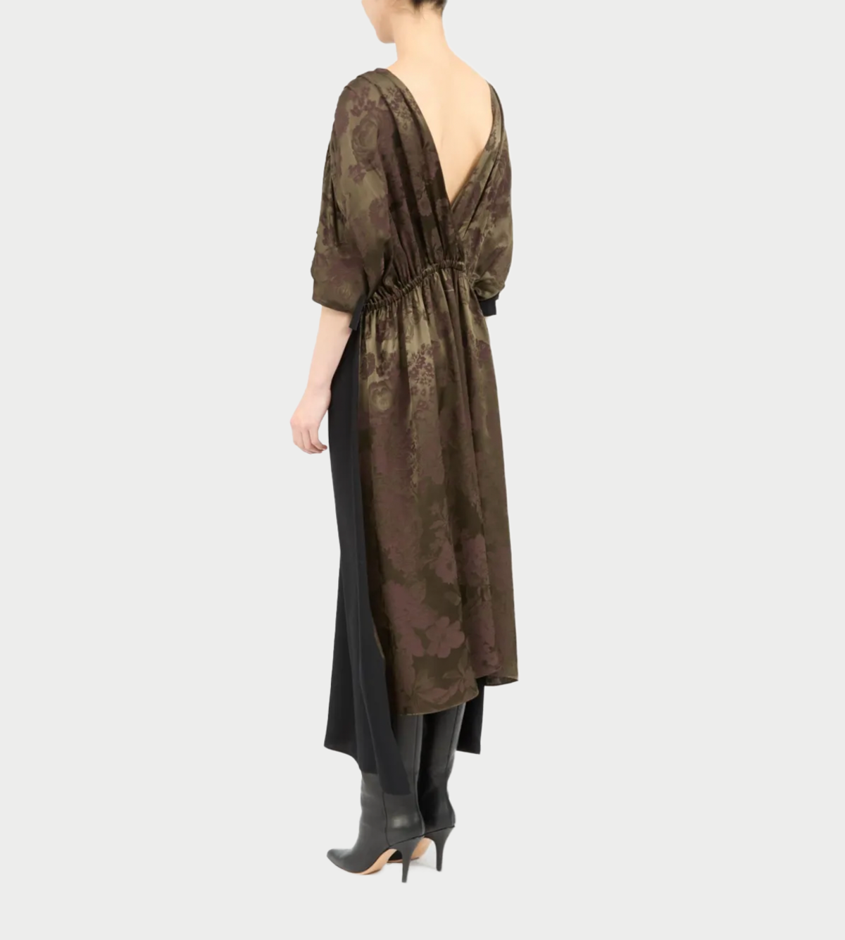 MM6 Maison Margiela Jacquard Midi Dress - Image 5 of 5