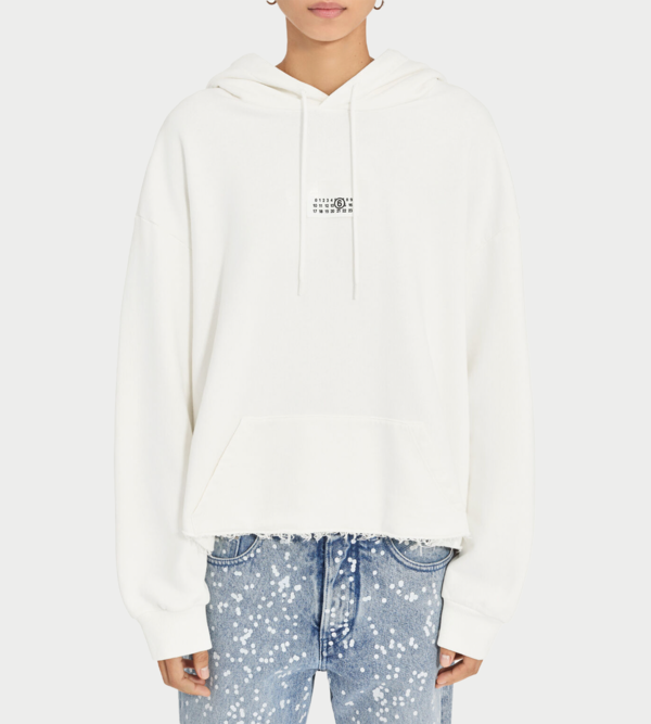 MM6 Maison Margiela Motif Unbrushed Hoodie
