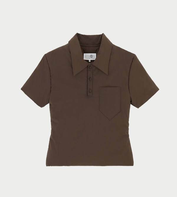 MM6 Maison Margiela Padded Polo Top