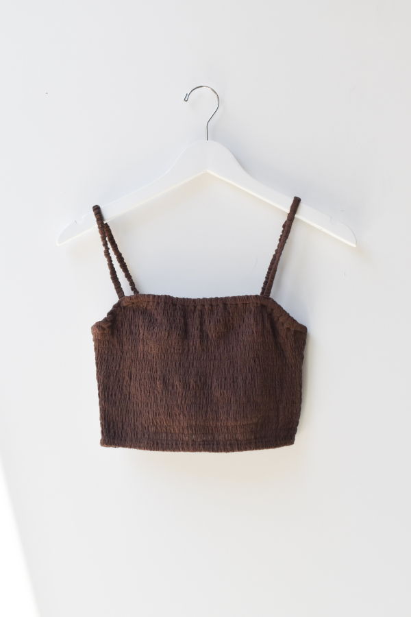 at Dawn. Long Bra Top