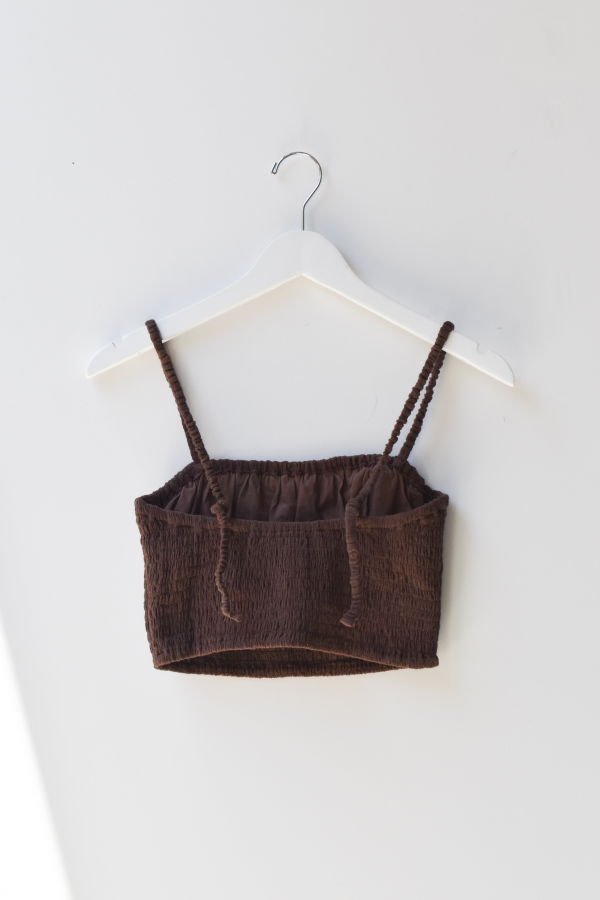 at Dawn. Long Bra Top