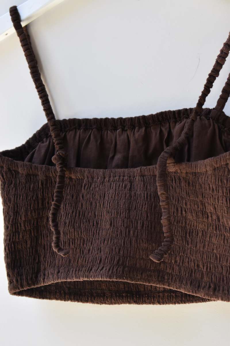 at Dawn. Long Bra Top