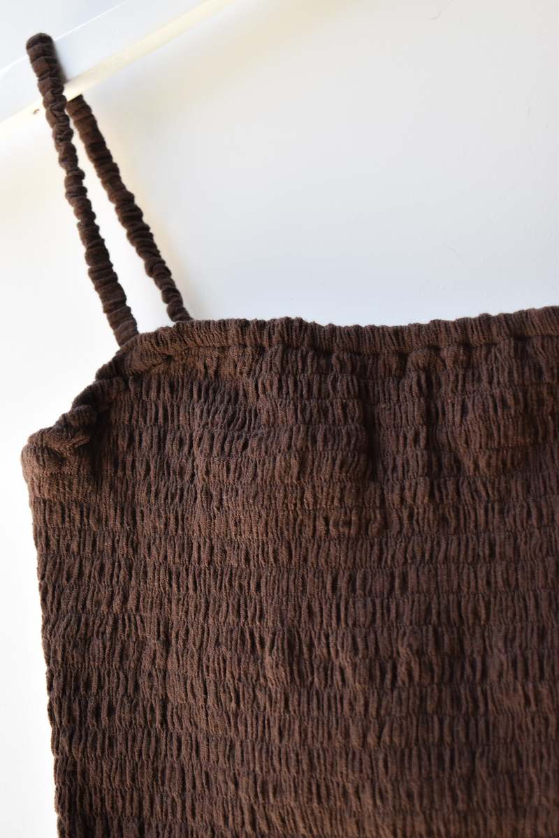 at Dawn. Long Bra Top