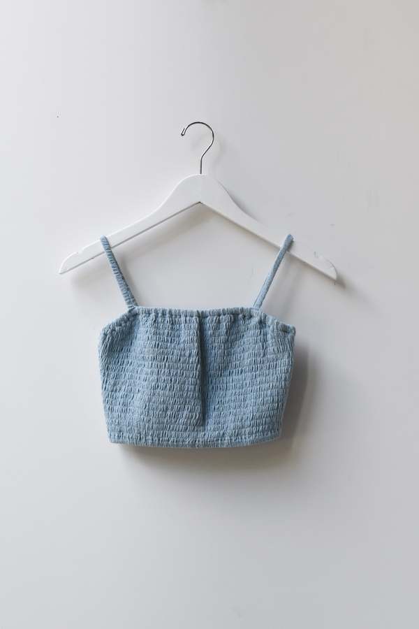 at Dawn. Long Bra Top