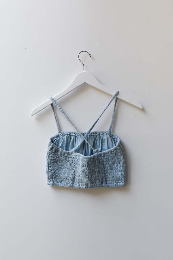 at Dawn. Long Bra Top