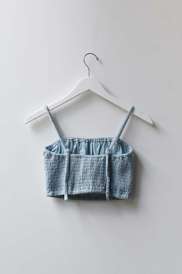 at Dawn. Long Bra Top