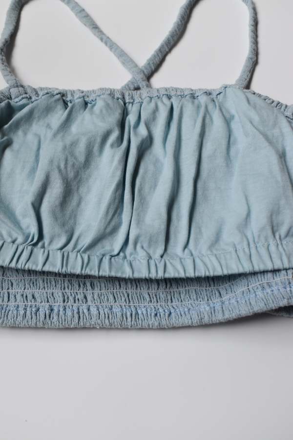 at Dawn. Long Bra Top