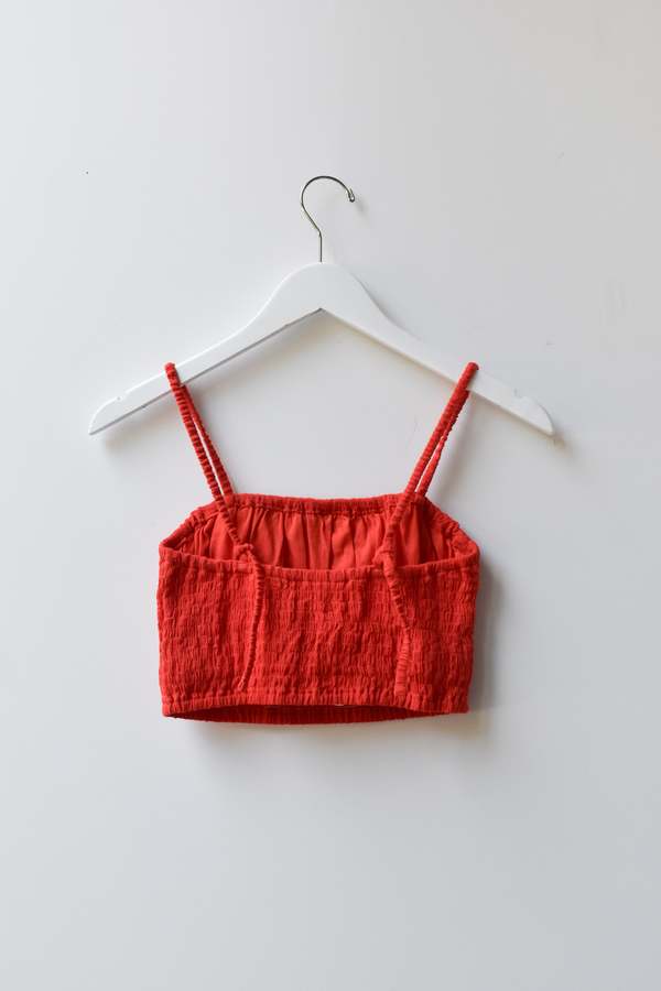 at Dawn. Long Bra Top