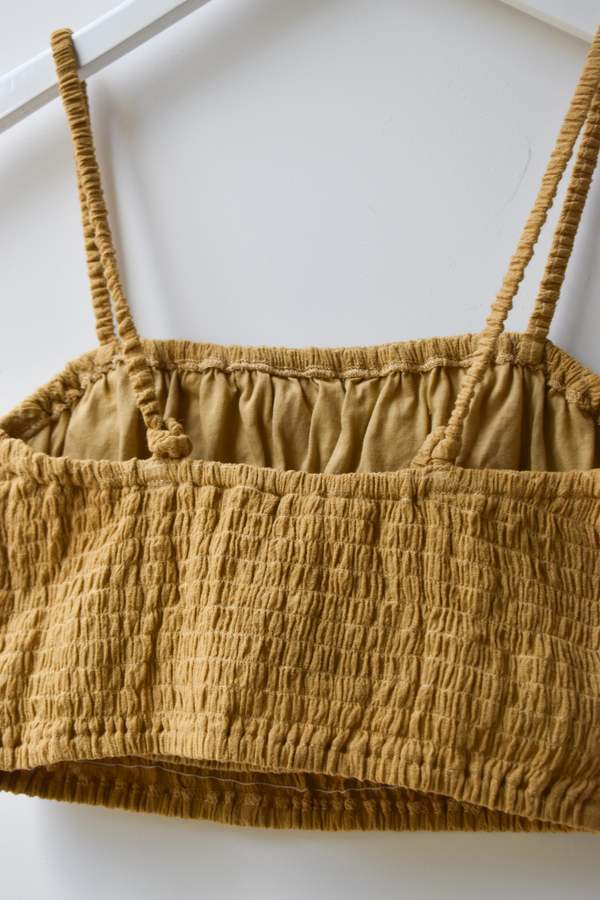 at Dawn. Long Bra Top