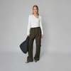 Opera Sport Maud Cargo Pants - Brown - Thumbnail 1
