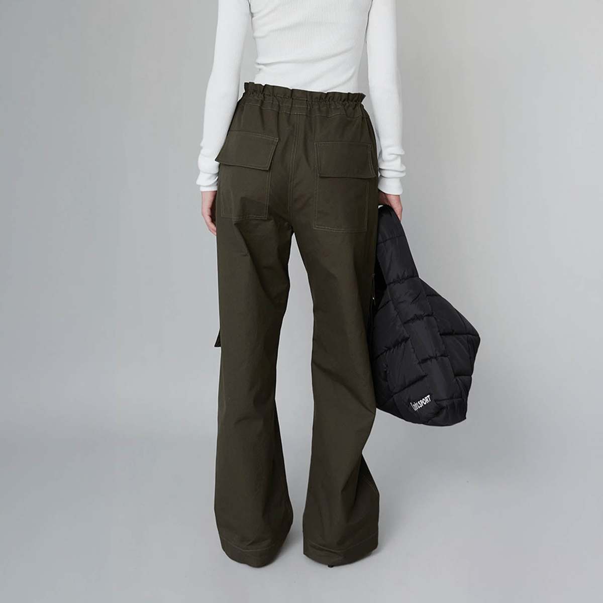 Opera Sport Maud Cargo Pants - Brown - Image 4 of 5