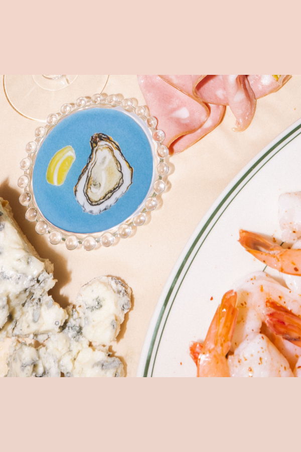 Wear Your Snacks Oyster & Lemon Trinket Dish