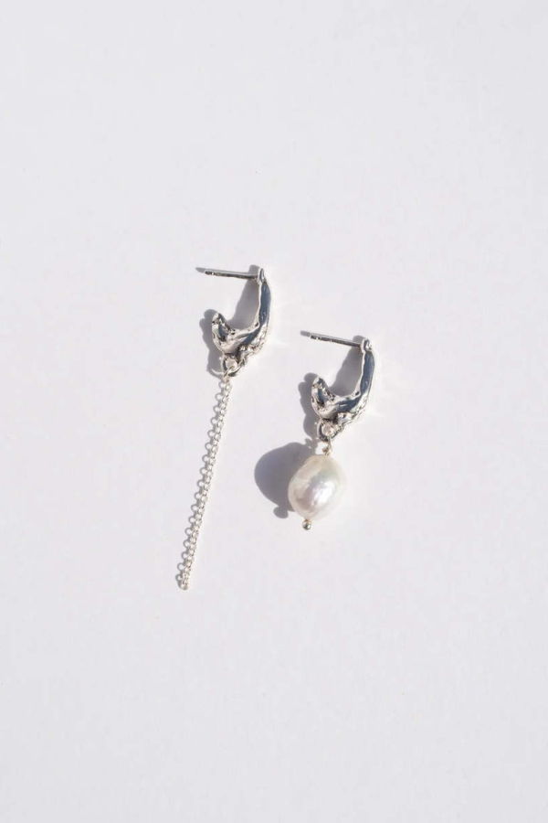 Swim To The Moon Deo Studs Earrings