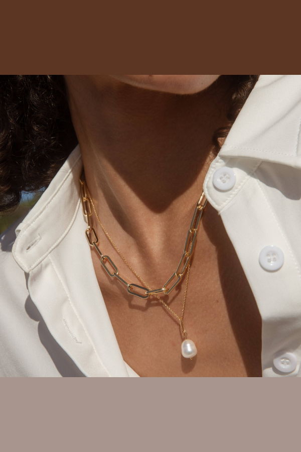 Thatch Allegra Necklace - 14k Gold Plated