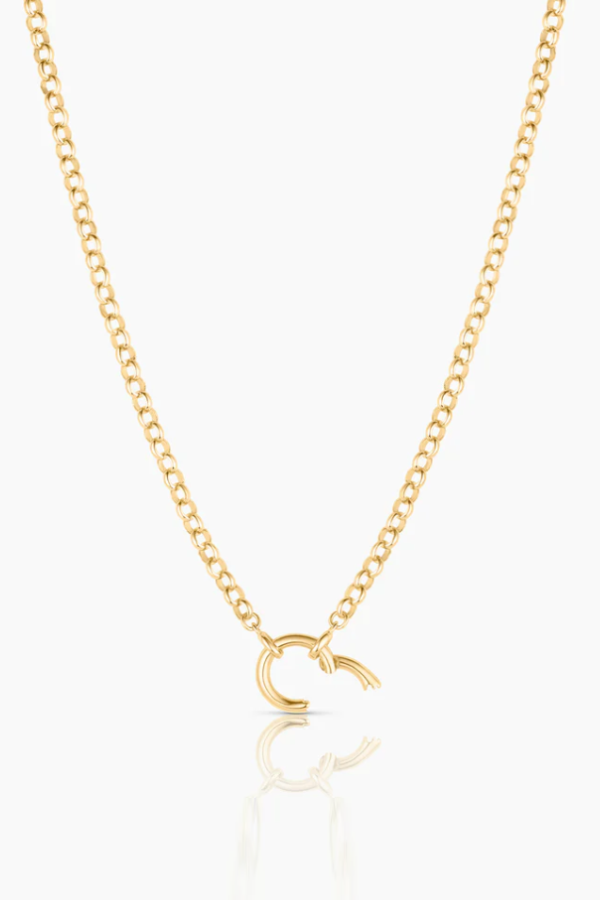 Thatch Vienna Charm Necklace 16-18 Inch - 14k Gold Plated