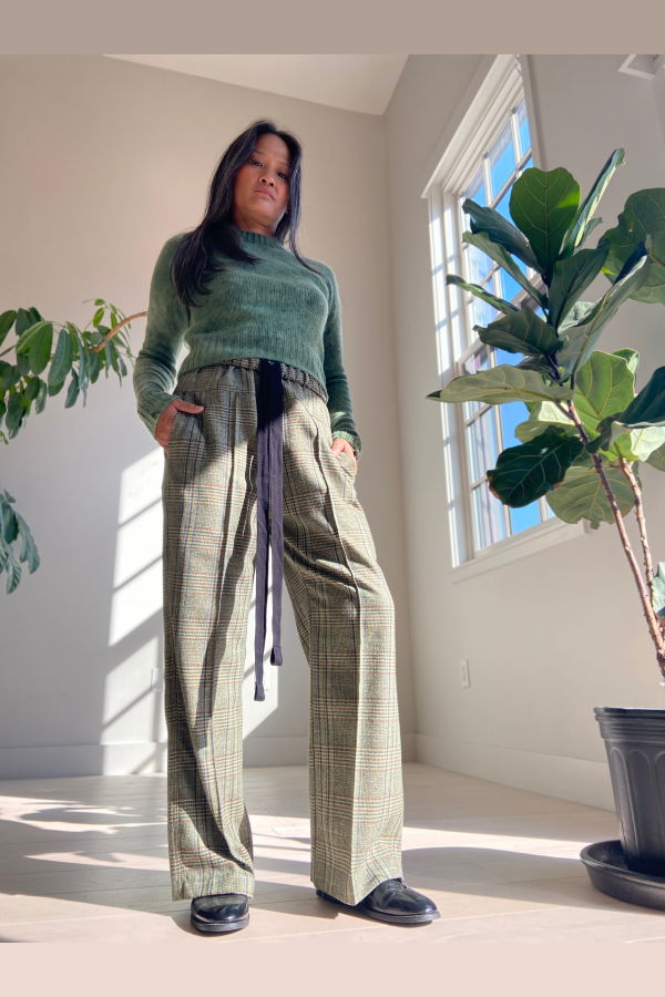 Yesaet Wube Plaid Pants