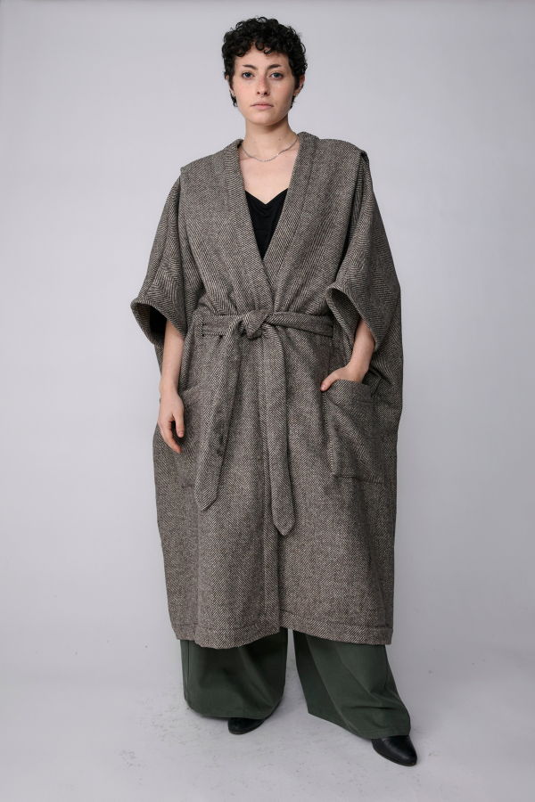 Meg Draped Coat