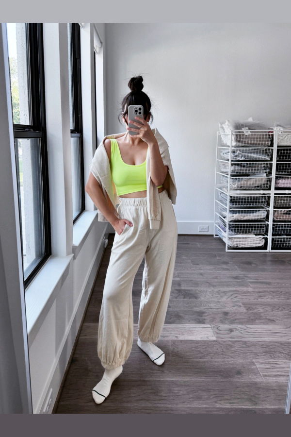 Le Bon Shoppe Balloon Pants - Naturel