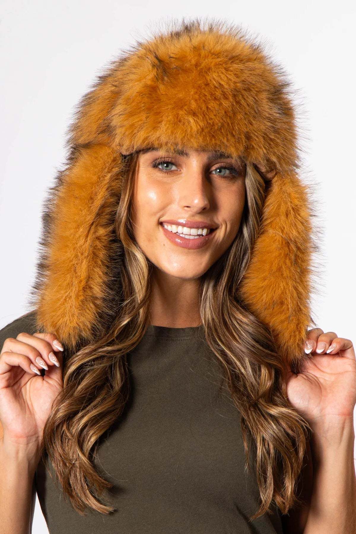 San Diego Hat Company Pazza Faux Fur Trapper Hat - Image 6 of 12