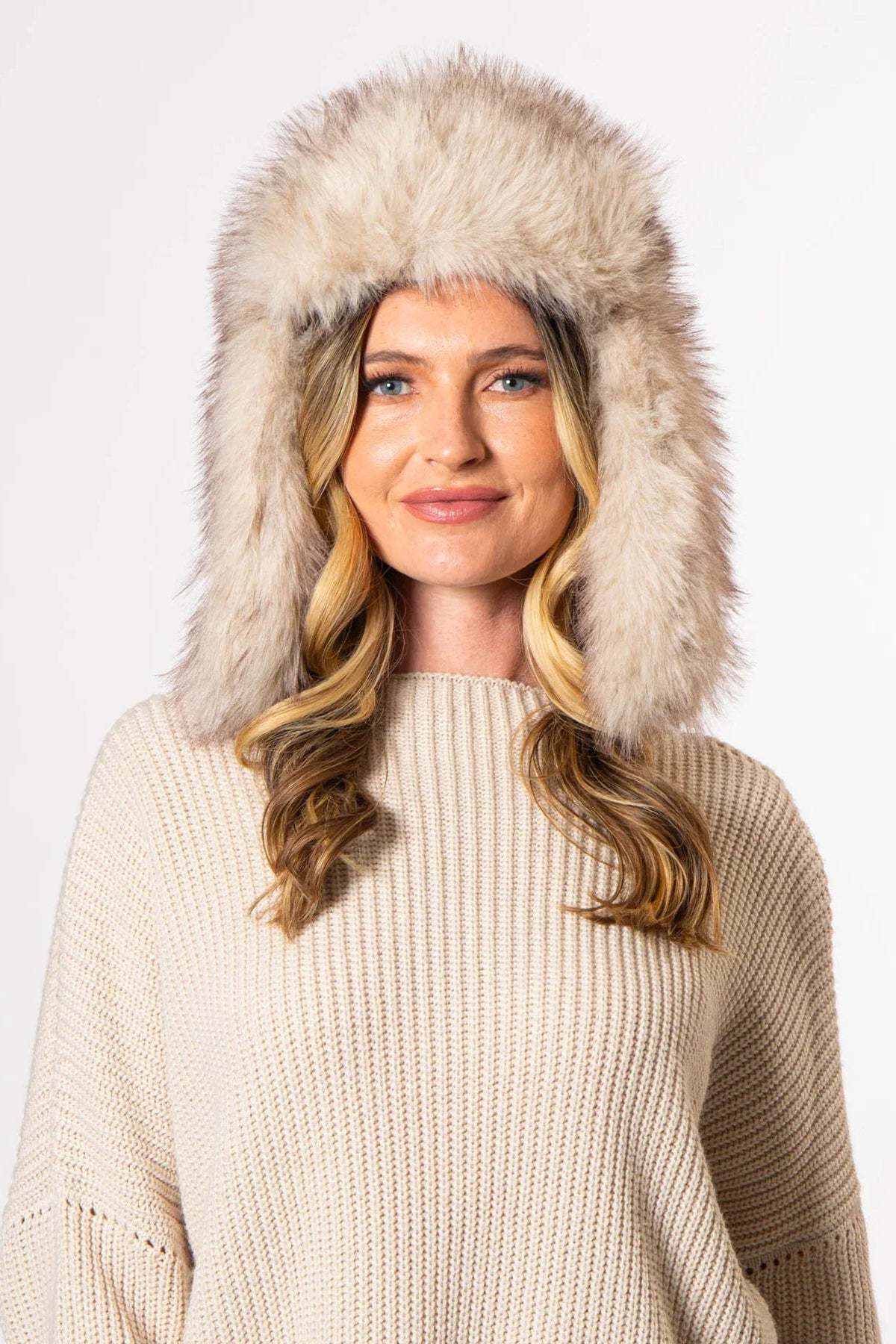 San Diego Hat Company Pazza Faux Fur Trapper Hat - Image 12 of 12