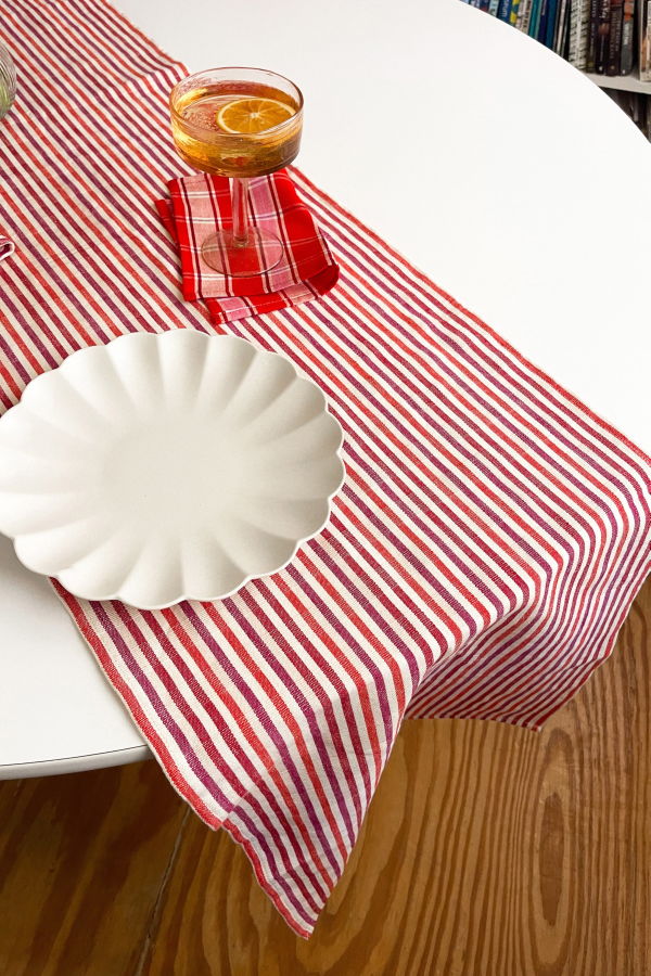 Archive New York Elina Striped Table Runner
