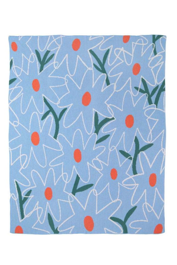 Slowdown Studio Bloom Knit Blanket