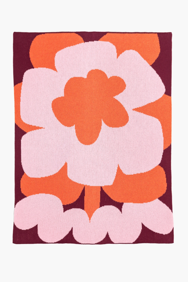 SLOWDOWN STUDIO Petal Pop Mini Blanket