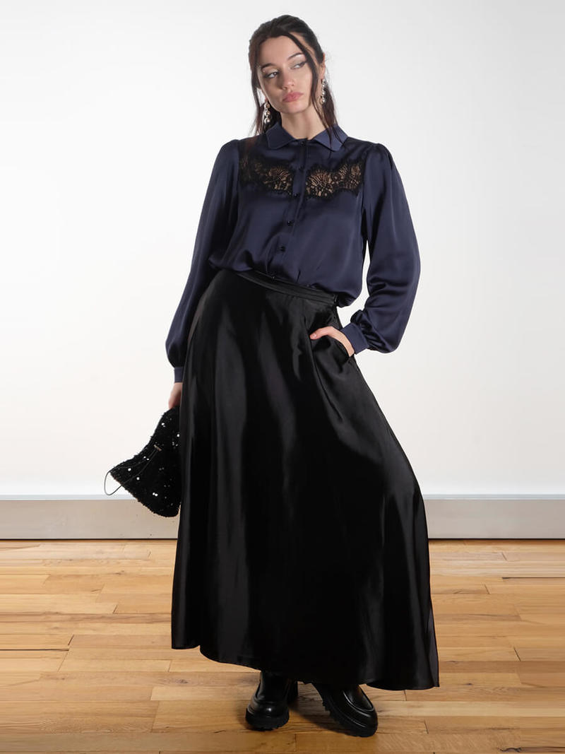 Object Agnes Maxi Skirt