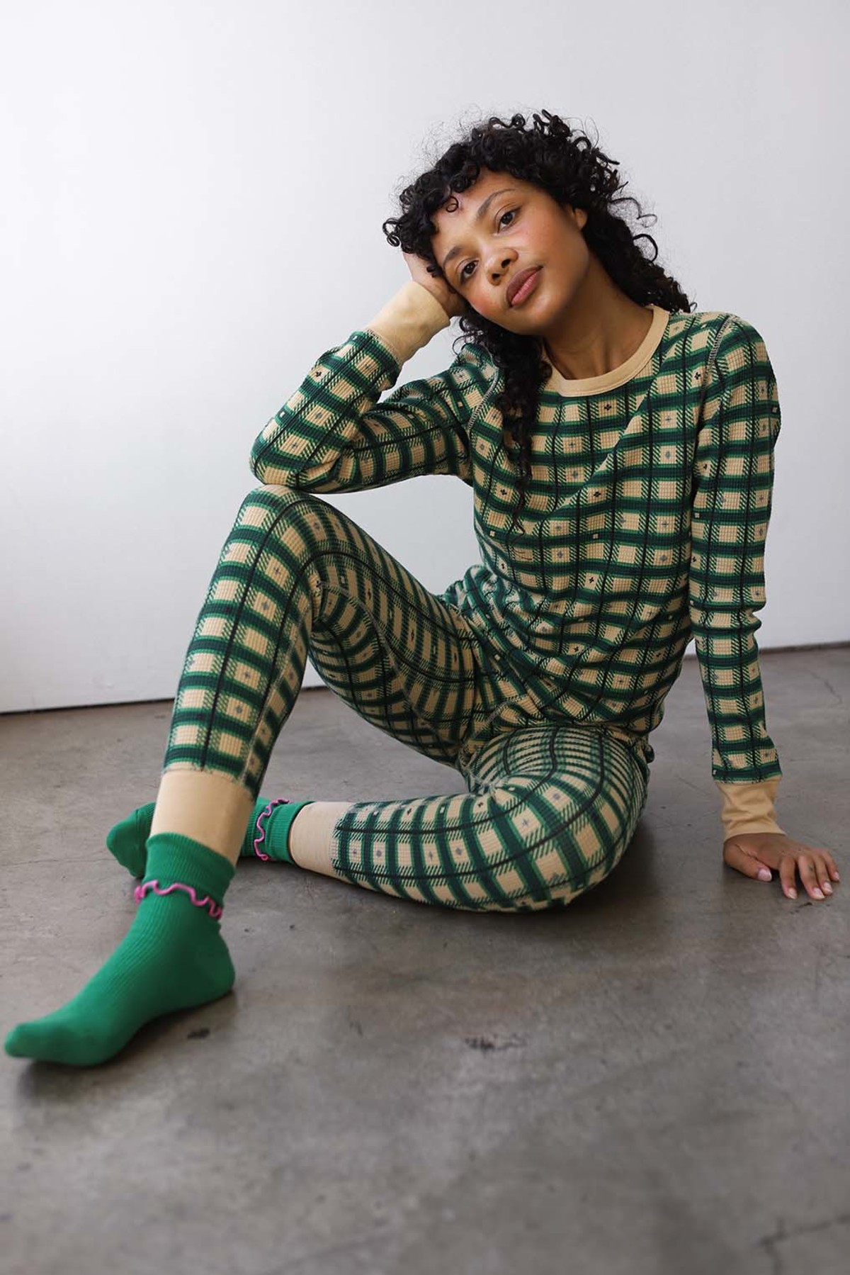 Noble Waffle Bottoms - Plaid - Image 3 of 6