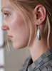Annika Inez Large Ellipse Earrings - Thumbnail 3