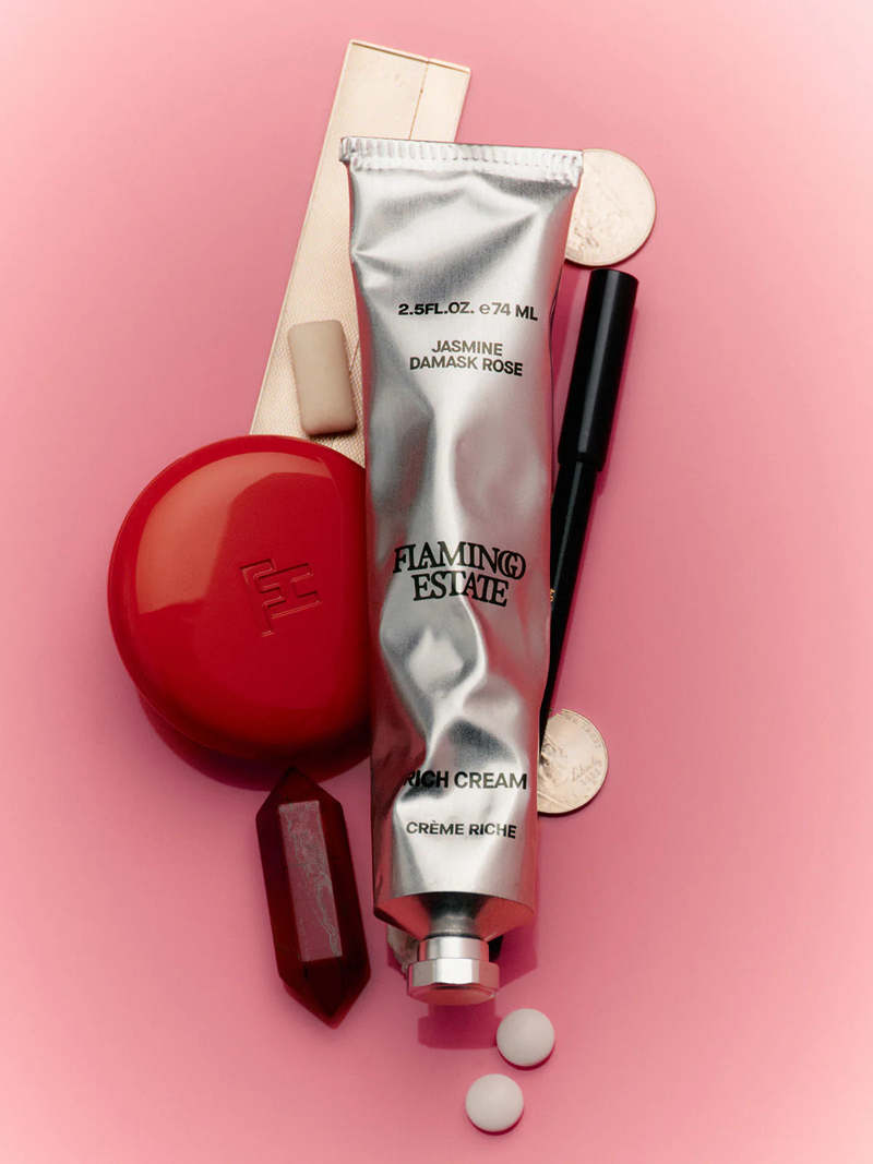 Flamingo Estate Jasmine Damask Rose Rich Cream