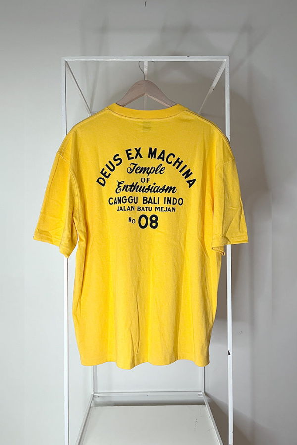 Deus Ex Machina Canggu Sign Tee - Citrus