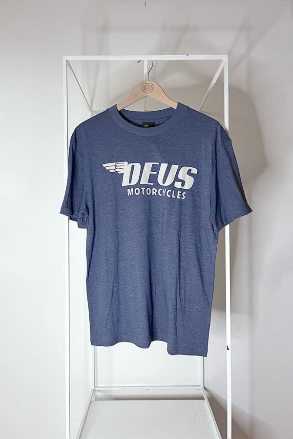 Deus Ex Machina Wings Tee - Blue