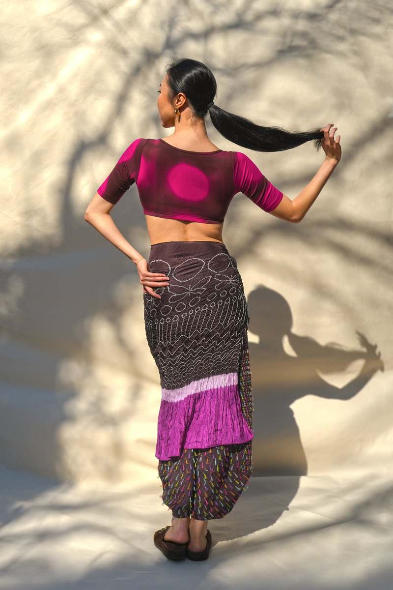 Abacaxi Bandhini Sarong - Brown
