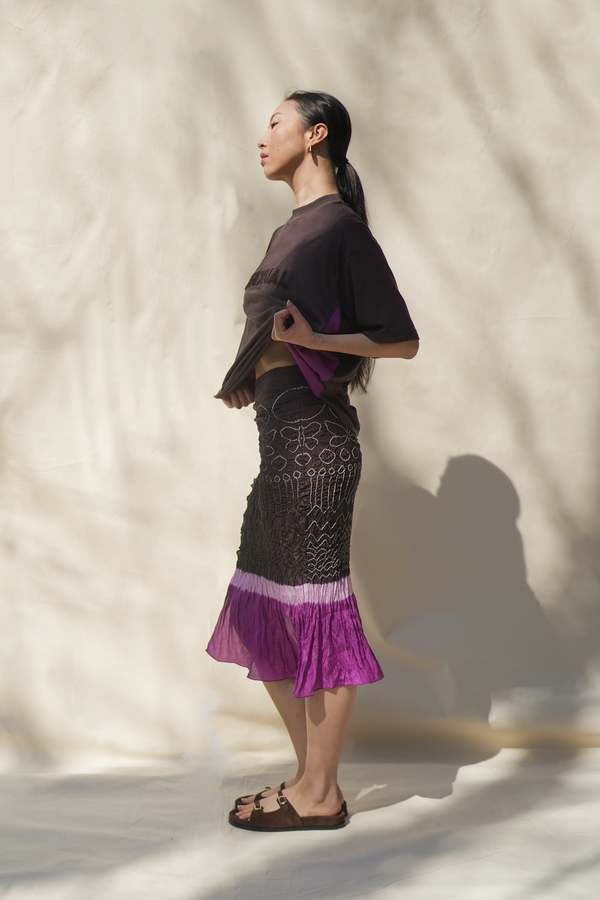 Abacaxi Bandhini Sarong - Brown