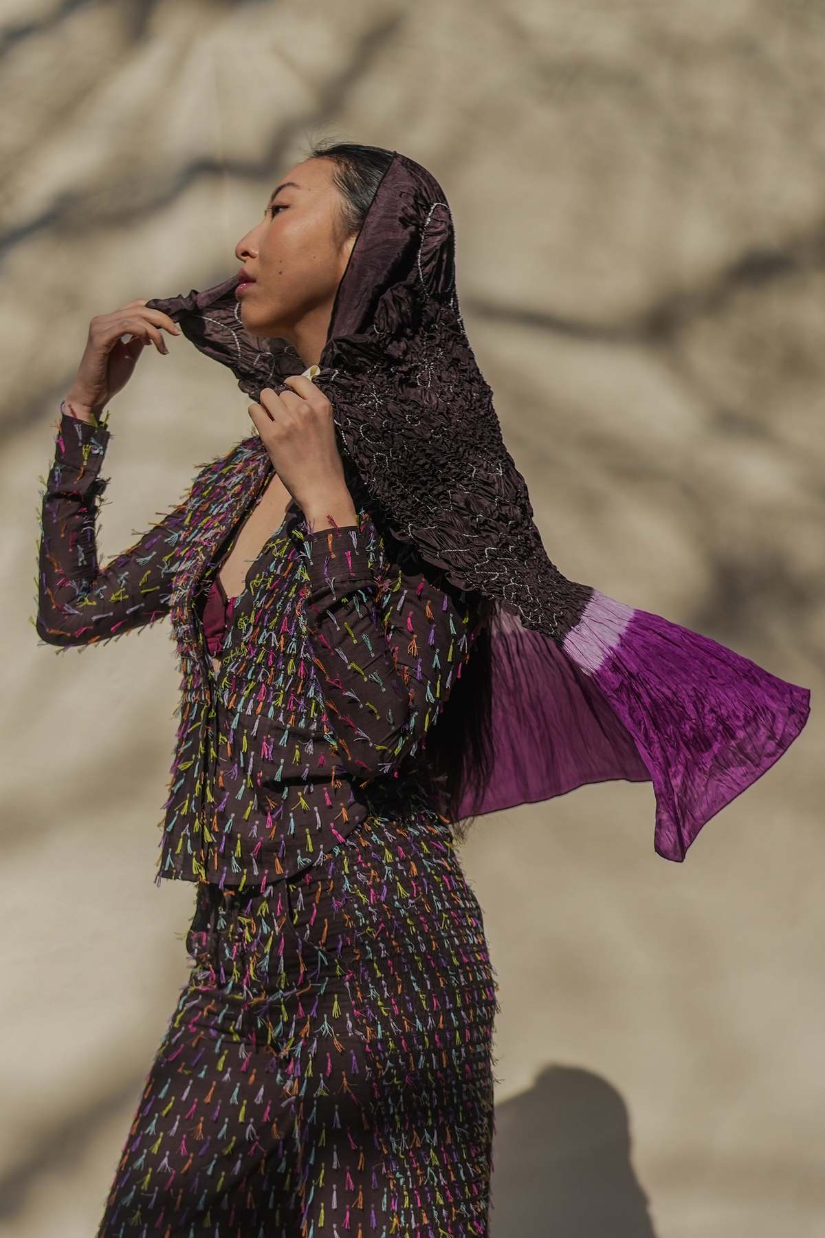 Abacaxi Bandhini Sarong - Brown - Image 7 of 9