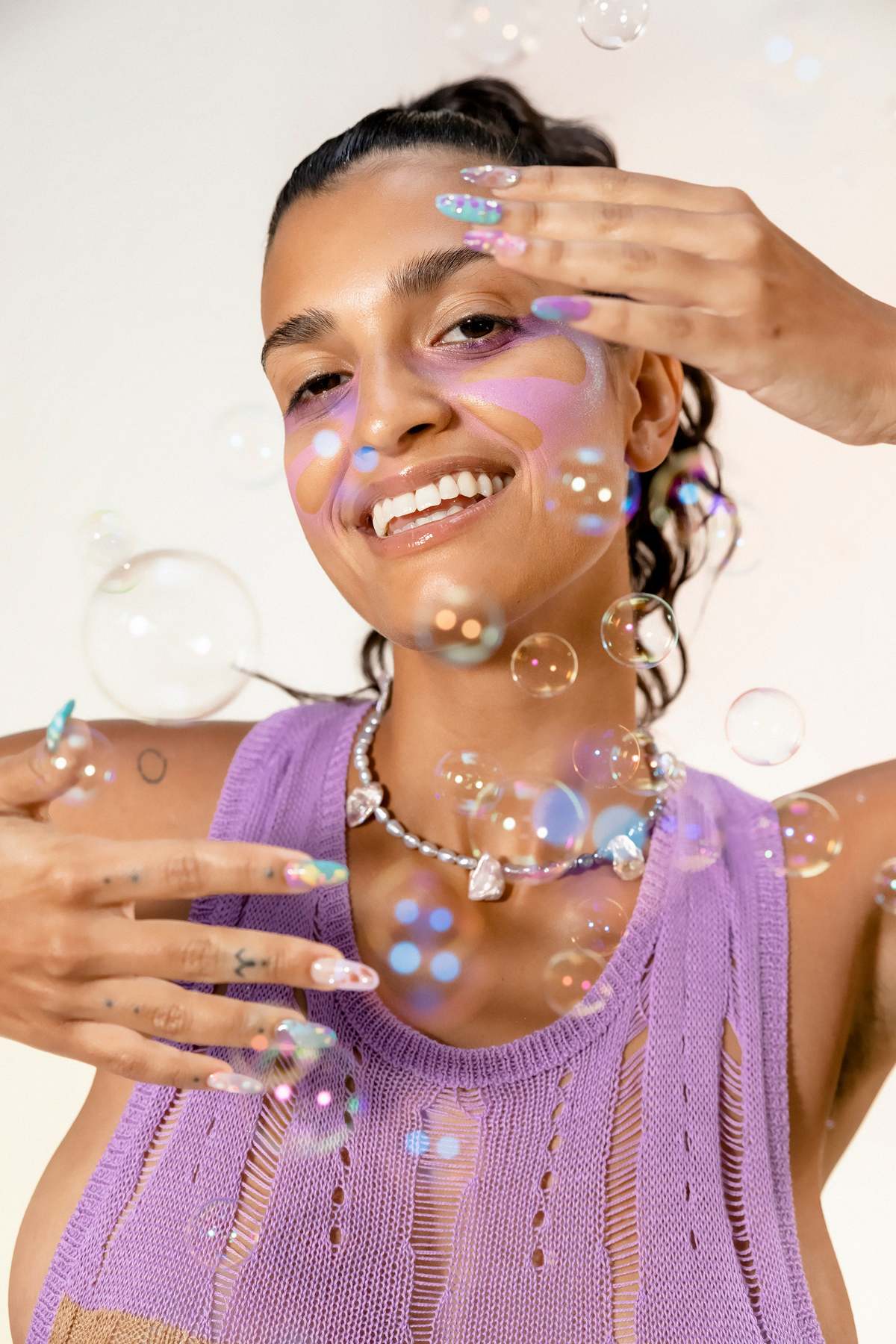 Abacaxi Racerback Crochet Dress - Multi Stripe - Image 9 of 9