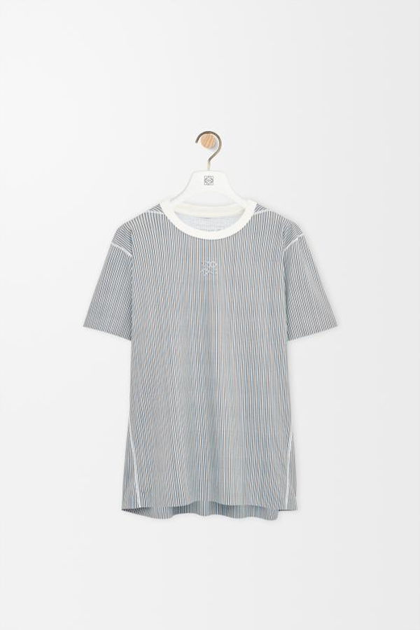 LOEWE T-Shirt - Beige Blue