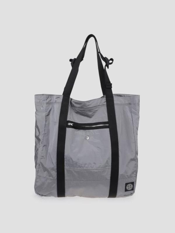Stone Island Shoulder Bag - Pearl Gray