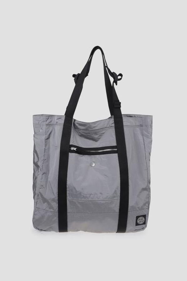 Stone Island Shoulder Bag - Pearl Gray