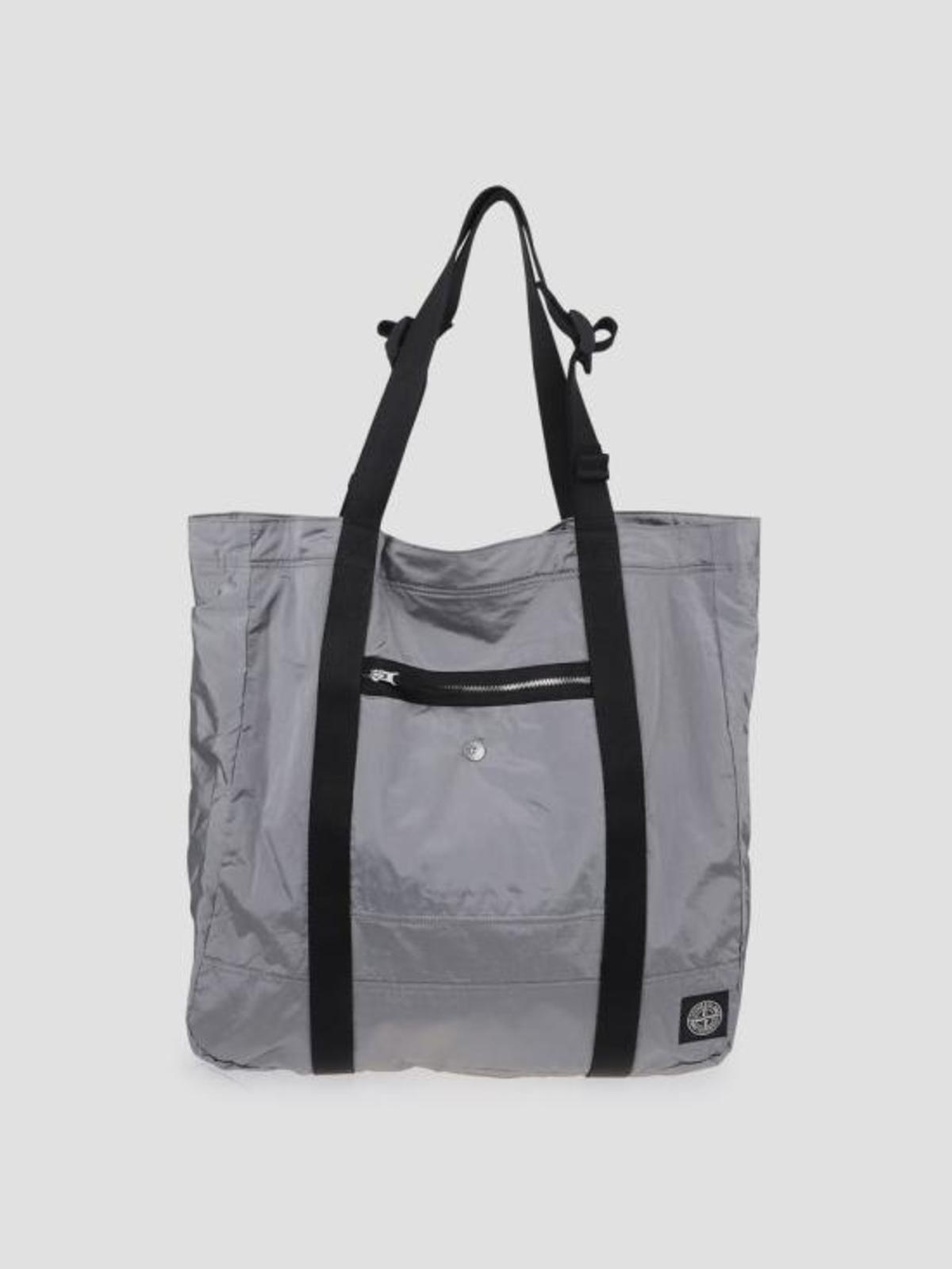 Stone Island Shoulder Bag - Pearl Gray - Image 1 of 3