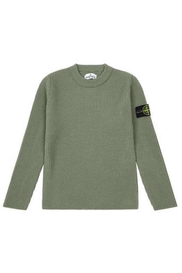 Stone Island Sweater - Sage Green