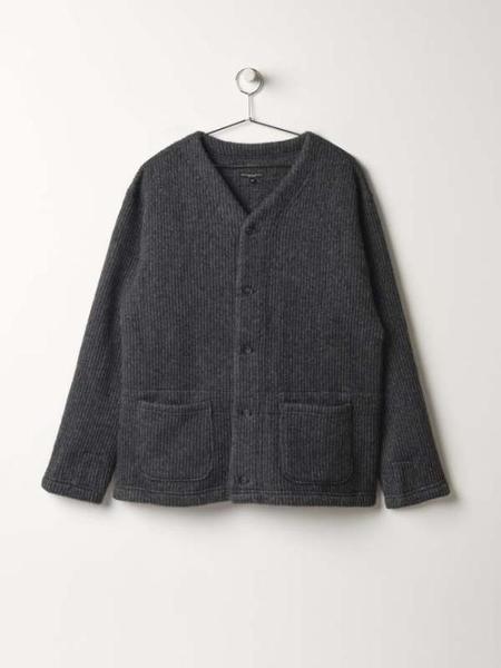 トップス ENGINEERED GARMENTS Knit Cardigan Engineered Garments Knit Cardigan In Green Melange Knit - 45% Off