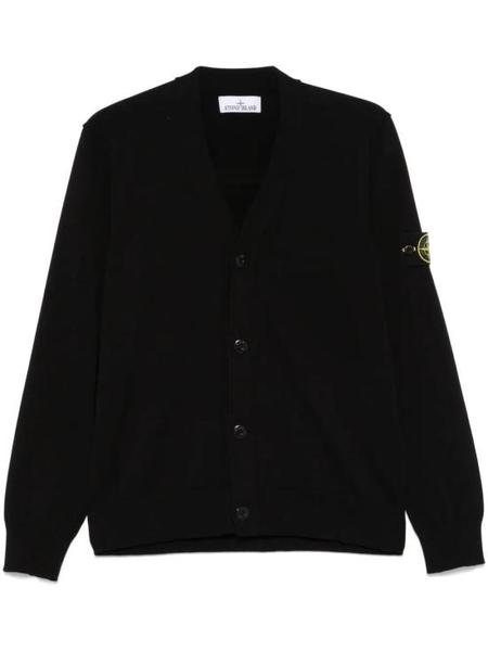 Bode Horse Pin Cardigan - Black | Garmentory