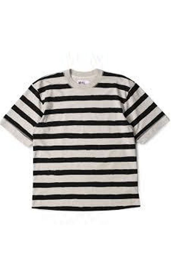 Margaret Howell Short Sleeve T-Shirt - Natural/Black