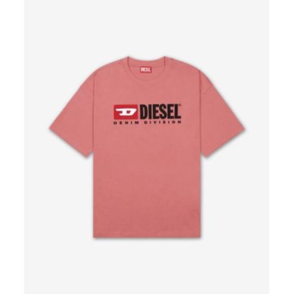 DIESEL Short Sleeve T-Shirt - Salmon