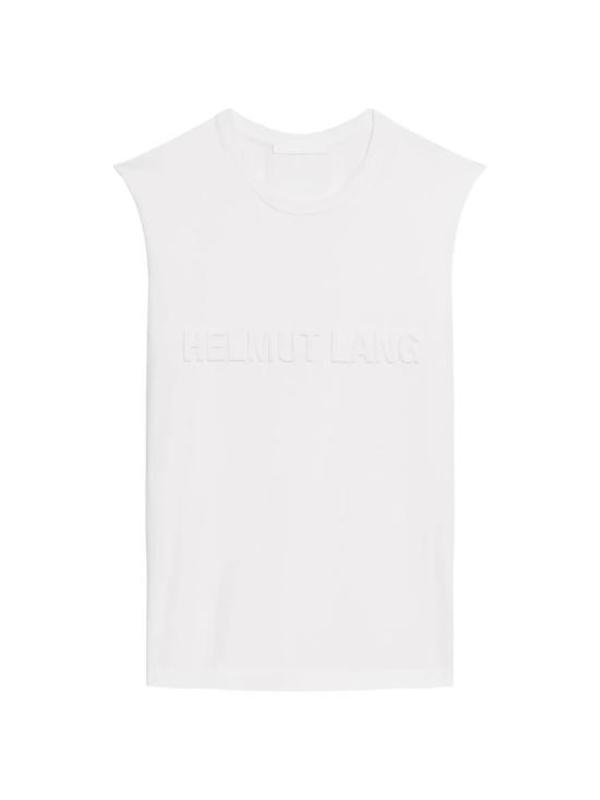 Helmut Lang Sleeveless Tee - Optic White
